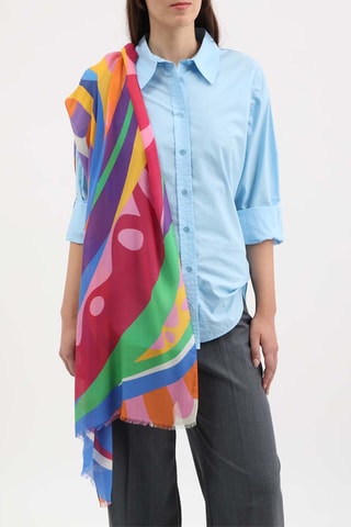 Foulard - Rouge et vert