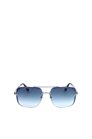 Lunettes de soleil homme - Catégorie 2 - Adidas Original - Bleu, rose et argenté