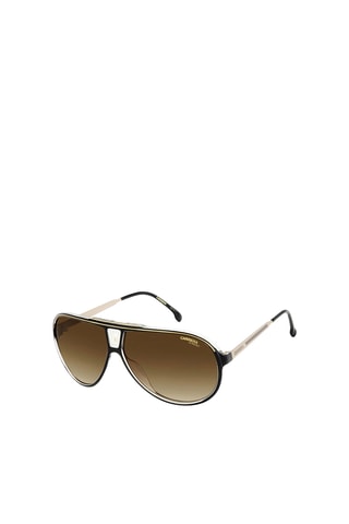 Lunettes de soleil homme - Catégorie 3 - Carrera - Doré et noir