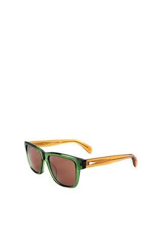 Lunettes de soleil homme - Catégorie 3 - Rag & Bone - Vert et marron