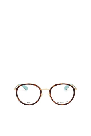 Lunettes de vue femme - Kate Spade - Doré et marron