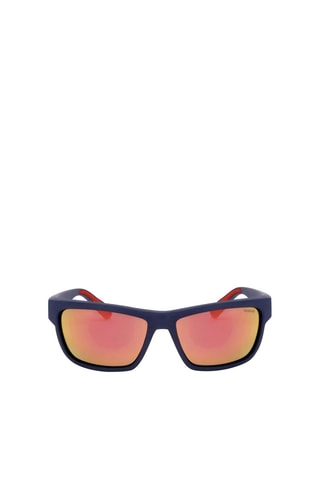 Lunettes de soleil polarisées homme - Verres effet miroir - Catégorie 3 - Polaroid - Noir