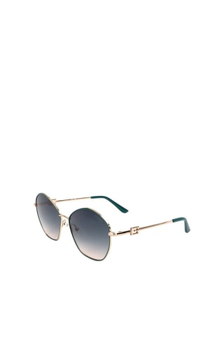 Lunettes de soleil femme - Catégorie 3 - Guess - Bleu et vert