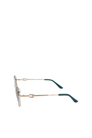 Lunettes de soleil femme - Catégorie 3 - Guess - Bleu et vert