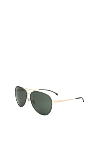 Lunettes de soleil homme - Catégorie 3 - Hugo Boss - Vert et doré