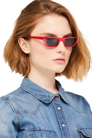 Lunettes de soleil femme - Catégorie 3 - Guess - Rouge