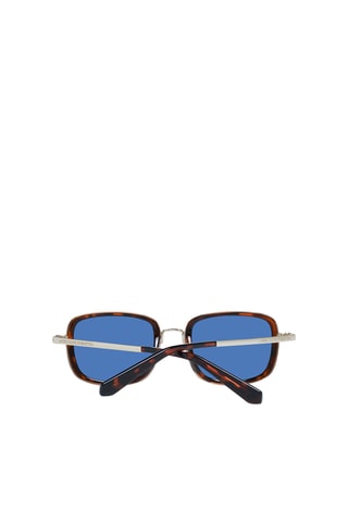 Lunettes de soleil homme - Catégorie 3 - Benetton - Argenté et marron