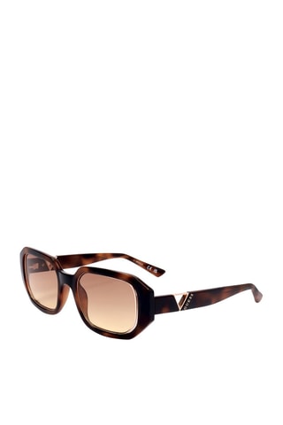 Lunettes de soleil femme - Catégorie 3 - Guess - Marron et doré