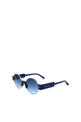 Lunettes de soleil mixte - Catégorie 2 - Italia Independent - Bleu et argenté