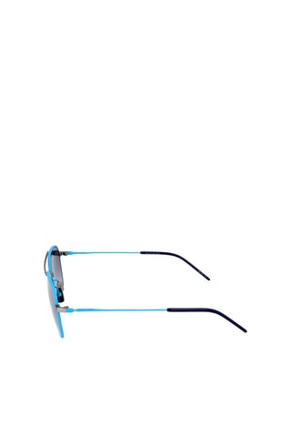 Lunettes de soleil homme Igor - Verres effet miroir - Catégorie 2 - Italia Independent - Bleu et argenté