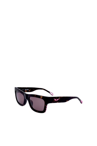 Lunettes de soleil femme - Catégorie 3 - Zadig & Voltaire - Noir, marron et rose