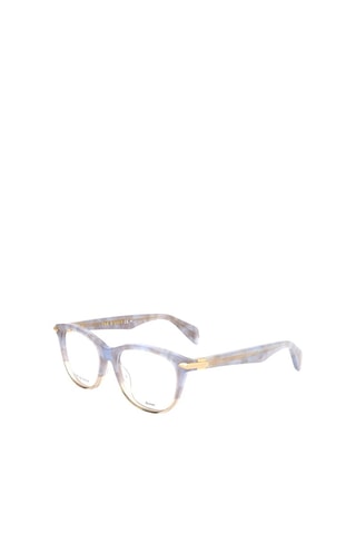 Lunettes de vue femme - Rag & Bone - Beige et bleu