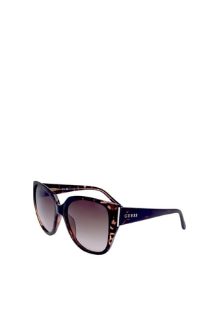 Lunettes de soleil écaille femme - Catégorie 3 - Guess Factory - Marron