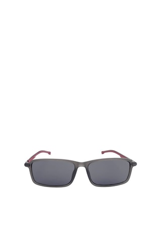 Lunettes de soleil homme - Catégorie 3 - Hugo Boss - Rouge et gris