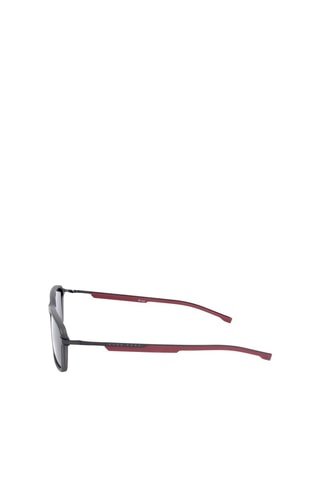 Lunettes de soleil homme - Catégorie 3 - Hugo Boss - Rouge et gris