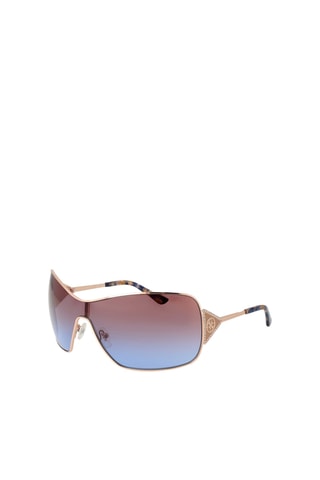 Lunettes de soleil femme - Catégorie 2 - Guess - Blanc, bleu, marron et doré