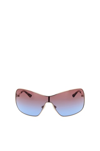 Lunettes de soleil femme - Catégorie 2 - Guess - Blanc, bleu, marron et doré