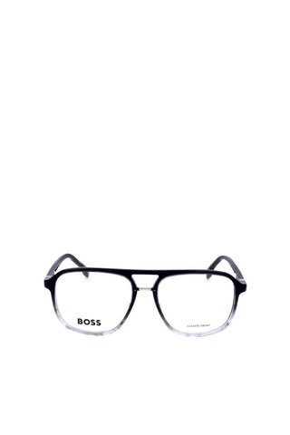 Lunettes de vue homme - Hugo Boss - Blanc et noir