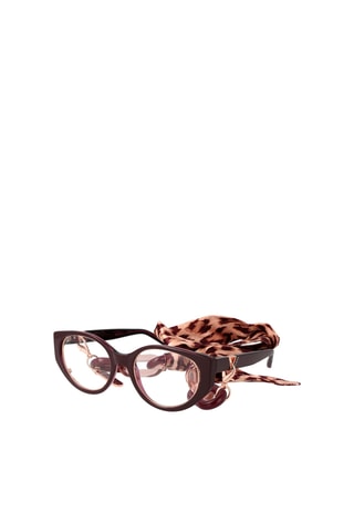 Lunettes de vue femme - Guess - Doré et rouge