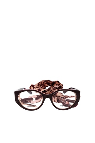 Lunettes de vue femme - Guess - Doré et rouge