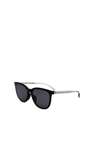 Lunettes de soleil homme - Catégorie 3 - Hugo Boss - Noir et gris