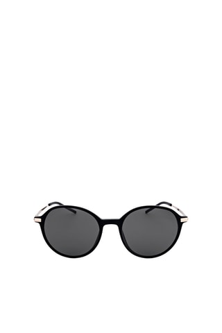 Lunettes de soleil femme - Catégorie 3 - Hugo Boss - Noir, doré et gris
