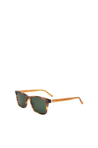 Lunettes de soleil homme - Catégorie 3 - Hackett Bespoke - Vert et marron