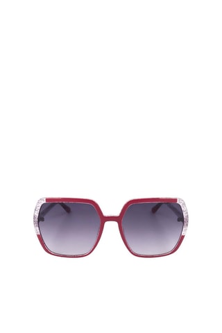 Lunettes de soleil femme - Catégorie 3 - Guess - Violet, rose et gris