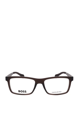 Lunettes de vue homme - Hugo Boss - Noir et marron