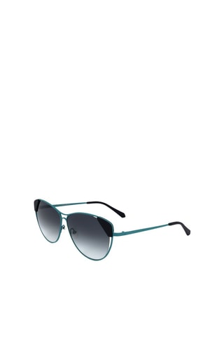 Lunettes de soleil femme - Catégorie 2 - Veronika Wildgruber - Bleu et gris