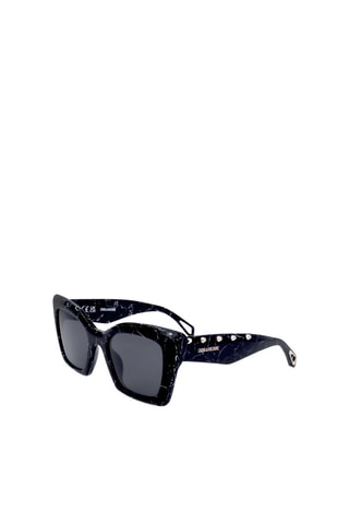 Lunettes de soleil femme - Catégorie 3 - Zadig & Voltaire - Blanc et noir