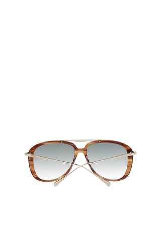 Lunettes de soleil homme - Catégorie 2 - Scotch & Soda - Beige, marron, argenté et gris