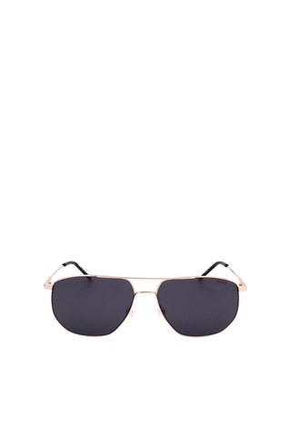 Lunettes de soleil homme - Catégorie 3 - Hugo - Noir, doré et gris