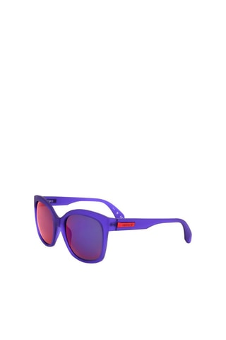 Lunettes de soleil femme - Verres effet miroir - Catégorie 3 - Adidas Original - Rouge et violet