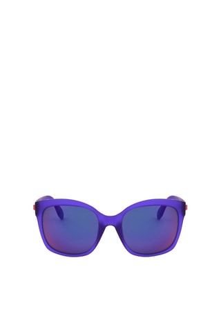 Lunettes de soleil femme - Verres effet miroir - Catégorie 3 - Adidas Original - Rouge et violet
