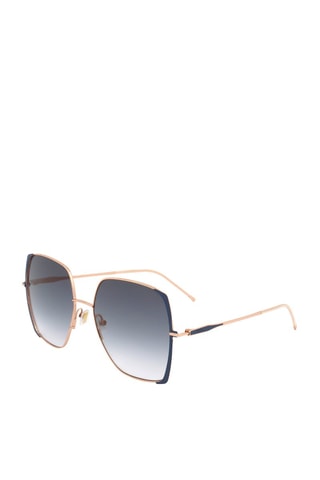 Lunettes de soleil femme - Catégorie 2 - Hugo Boss - Bleu et doré