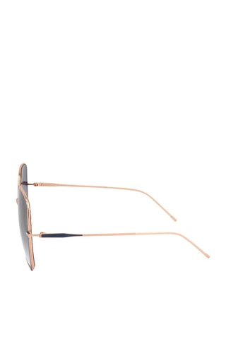 Lunettes de soleil femme - Catégorie 2 - Hugo Boss - Bleu et doré