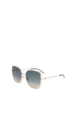Lunettes de soleil femme - Catégorie 2 - Hugo Boss - Marron, doré et gris