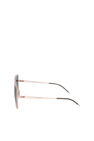 Lunettes de soleil femme - Catégorie 2 - Hugo Boss - Marron, doré et gris