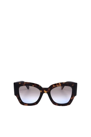 Lunettes de soleil femme - Catégorie 2 - Tommy Hilfiger - Marron et gris