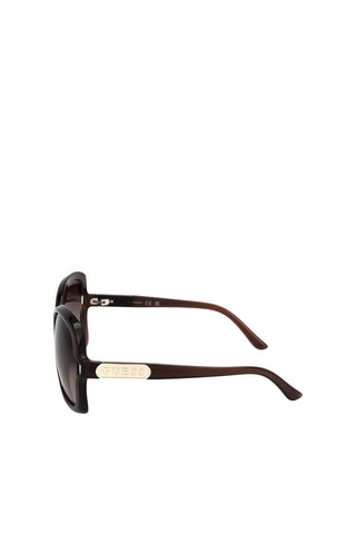 Lunettes de soleil femme - Catégorie 3 - Guess Factory - Marron