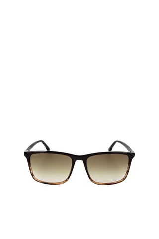 Lunettes de soleil homme - Catégorie 2 - Hugo Boss - Noir et marron