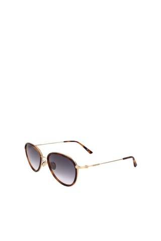 Lunettes de soleil femme - Catégorie 2 - Calvin Klein - Marron et gris