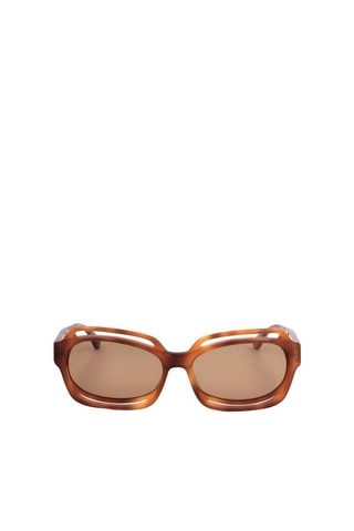 Lunettes de soleil femme - Catégorie 3 - Veronika Wildgruber - Marron et orange