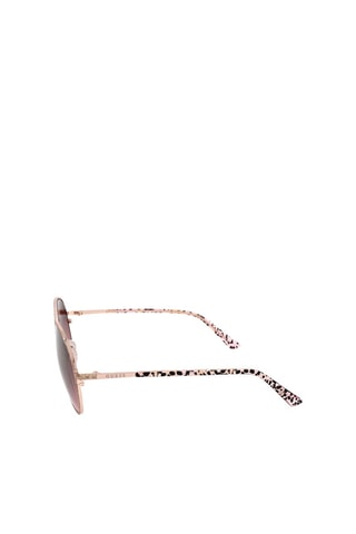 Lunettes de soleil femme - Catégorie 3 - Guess - Rose et doré