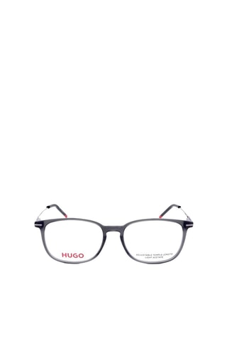 Lunettes de vue homme - Hugo - Noir, argenté et gris