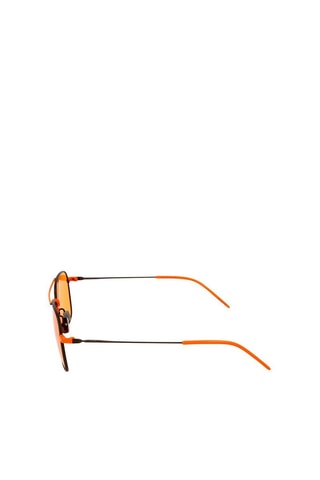 Lunettes de soleil homme - Catégorie 1 - Italia Independent - Noir et orange