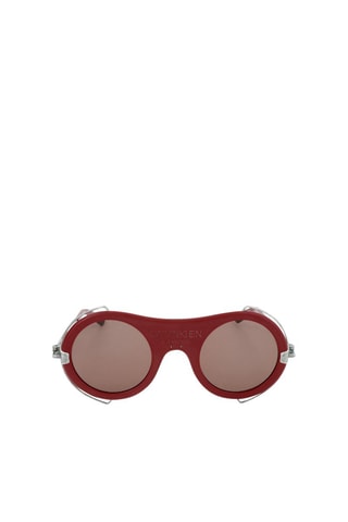 Lunettes de soleil femme - Catégorie 3 - Calvin Klein 205W39NYC - Rouge, marron et gris