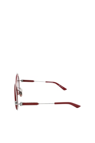 Lunettes de soleil femme - Catégorie 3 - Calvin Klein 205W39NYC - Rouge, marron et gris