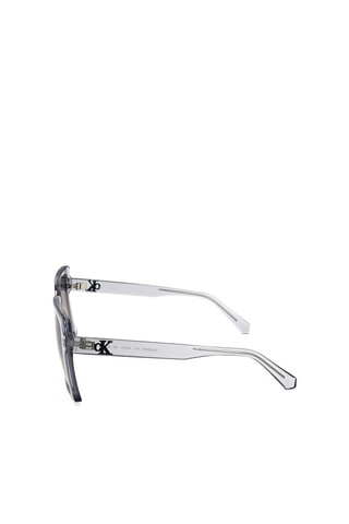 Lunettes de soleil femme - Catégorie 2 - Calvin Klein Jeans - Noir et gris